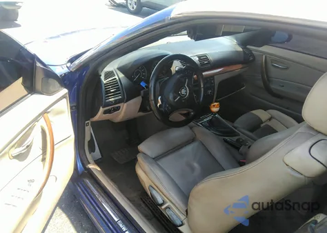 2008 BMW 128I из США, поврежденный, VIN WBAUL73518VE89502